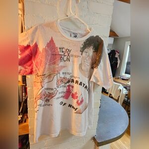 Vintage 25th anniversary Terry Fox tshirt